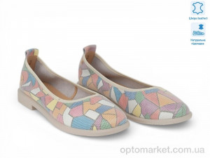 Балетки жіночі 207627 ALLSY мікс  оптом от Optomarket
