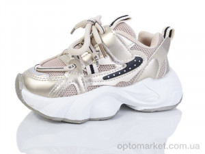 Кросівки дитячі 2077-2 ASHIGULI золотий  оптом от Optomarket