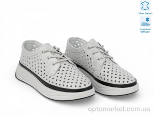 Туфлі жіночі 208346 ALLSY сірий  оптом от Optomarket