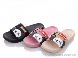 Шльопанці жіночі 2088-11 mix SANLIN 2 мікс  оптом от Optomarket