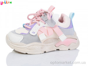 Кросівки дитячі 2096-7 Yalike бежевий  оптом от Optomarket