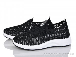 Кросівки жіночі 21-76 Fuguishan чорний оптом от Optomarket
