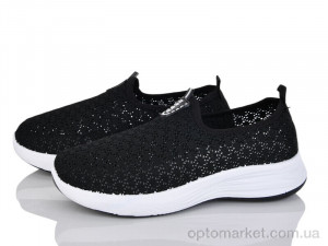 Кросівки жіночі 21-84 Fuguishan чорний  оптом от Optomarket