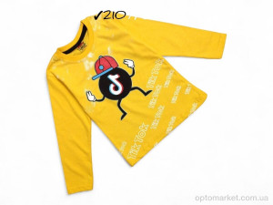 Батник дитячі 2107 жовтий PirPir Kids жовтий  оптом от Optomarket