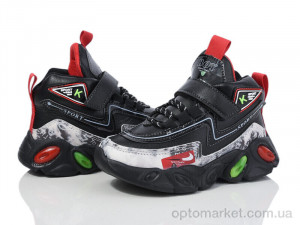 Кросівки дитячі 2117-A215B red Мифер чорний  оптом от Optomarket