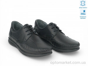 Туфлі чоловічі 211828 Mans чорний  оптом от Optomarket