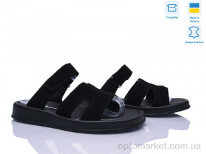Шльопанці жіночі 2120-5 Tamei чорний  оптом от Optomarket