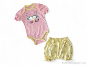 Костюм дитячі 21222 персик Necixs Kids рожевий  оптом от Optomarket