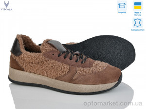 Кросівки жіночі 21263-2 беж VL Viscala коричневий  оптом от Optomarket