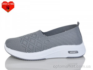 Сліпони жіночі 213 Jiao Li Mei сірий  оптом от Optomarket