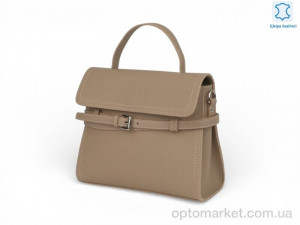 Сумка женская 213177 Lonza бежевий  оптом от Optomarket