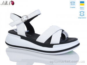 Босоніжки жіночі 2133-12-32 Tamei білий оптом от Optomarket