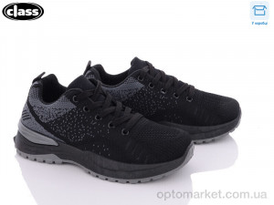 Кросівки жіночі 2136-1 black-grey Wei Wei-Class чорний оптом от Optomarket