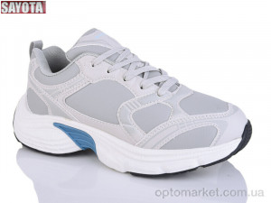 Кросівки жіночі 2138-4 Sayota сірий  оптом от Optomarket