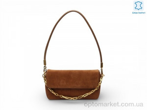 Сумка женская 213887 Lonza коричневий  оптом от Optomarket