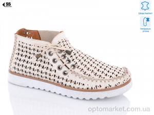 Черевики жіночі 214(20) Sherlock Soon бежевий  оптом от Optomarket