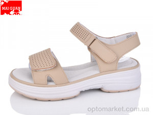 Босоніжки жіночі 217-5 Maiguan коричневий  оптом от Optomarket