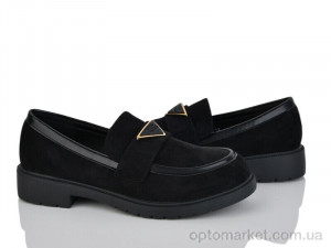 Туфлі жіночі 22-16 Yue Mei чорний  оптом от Optomarket