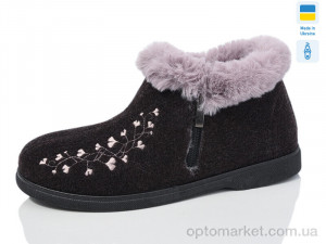 Черевики жіночі 2202 коричневий Крок коричневий  оптом от Optomarket