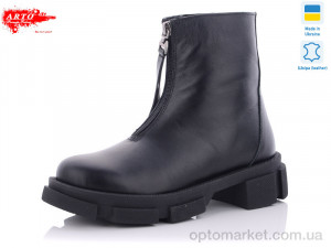 Черевики жіночі 2205 ч/к ARTO чорний  оптом от Optomarket