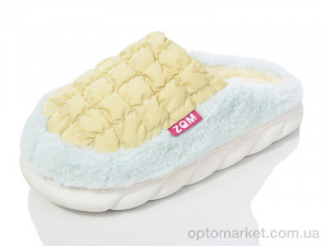 Капці жіночі 220S бірюза Lion-Lu жовтий  оптом от Optomarket