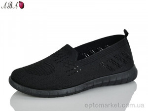 Балетки жіночі 225-1 Jiao Li Mei чорний  оптом от Optomarket