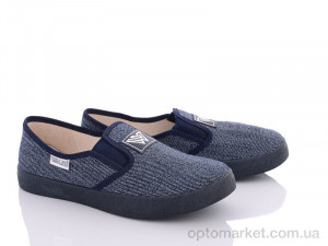 Сліпони жіночі 225-495-2 Waldi синій  оптом от Optomarket