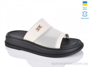 Шльопанці жіночі 230 беж.к. Sali бежевий  оптом от Optomarket