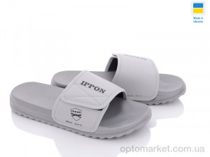 Шльопанці чоловічі 2301-3 Ippon сірий  оптом от Optomarket