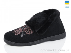 Черевики жіночі 2301 чорний Крок чорний  оптом от Optomarket