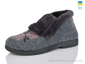 Бурки жіночі 2301G сірий Lot Shoes сірий  оптом от Optomarket