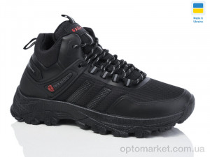 Кросівки чоловічі 2304-4 Swin чорний  оптом от Optomarket