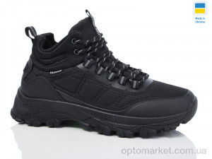 Кросівки чоловічі 2306-1A Swin чорний  оптом от Optomarket