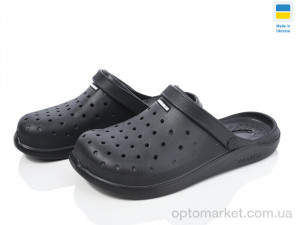 Крокси чоловічі 232 чорний Progress чорний оптом от Optomarket