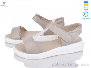 Босоніжки жіночі 23201-0189 беж.ш. Viscala бежевий  оптом от Optomarket