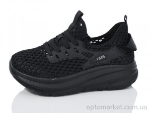 Кросівки жіночі 2332-1 Kulada-UCSS-MD чорний  оптом от Optomarket