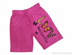 Шорти дитячі 2337 т.малиновий Peti Bebe Kids рожевий  оптом от Optomarket