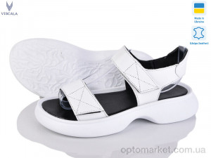 Босоніжки жіночі 23514-176 б.ш. Viscala білий  оптом от Optomarket