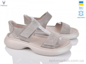 Босоніжки жіночі 23514-176 беж.з. Viscala бежевий  оптом от Optomarket