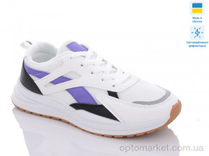 Кросівки жіночі 2382-1 Swin білий  оптом от Optomarket