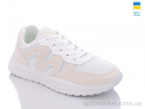 Кросівки жіночі 2383-3 Swin білий  оптом от Optomarket