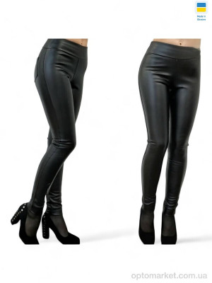 Лосини жіночі 23911 чорний Sport style чорний  оптом от Optomarket