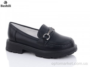 Туфлі дитячі 23957-18A Башили чорний  оптом от Optomarket