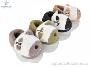 Капці дитячі 24-160 mix Acorus мікс  оптом от Optomarket