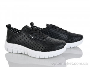 Кросівки жіночі 243-20 Бабочка-Mengfuna-AESD чорний оптом от Optomarket