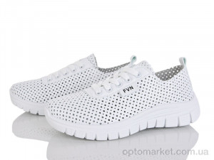 Кросівки жіночі 243-21 Бабочка-Mengfuna-AESD білий оптом от Optomarket
