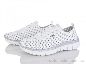 Кросівки жіночі 243-22 Бабочка-Mengfuna-AESD білий  оптом от Optomarket