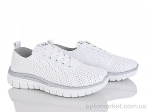 Кросівки жіночі 243-46 Бабочка-Mengfuna-AESD білий оптом от Optomarket