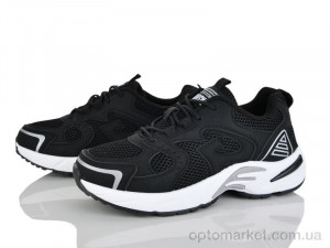 Кросівки жіночі 245-74 Бабочка-Mengfuna-AESD чорний оптом от Optomarket