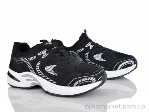 Кросівки жіночі 245-84 Бабочка-Mengfuna-AESD чорний оптом от Optomarket